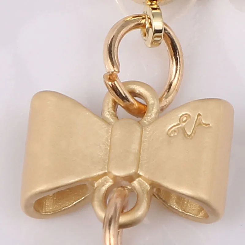 

LEADERBEADS Cute Bowknot Geometric Drop Earrings for Summer Party Trendy Jewelry Acrylic Simple Design Dangle Earrings Wholesale