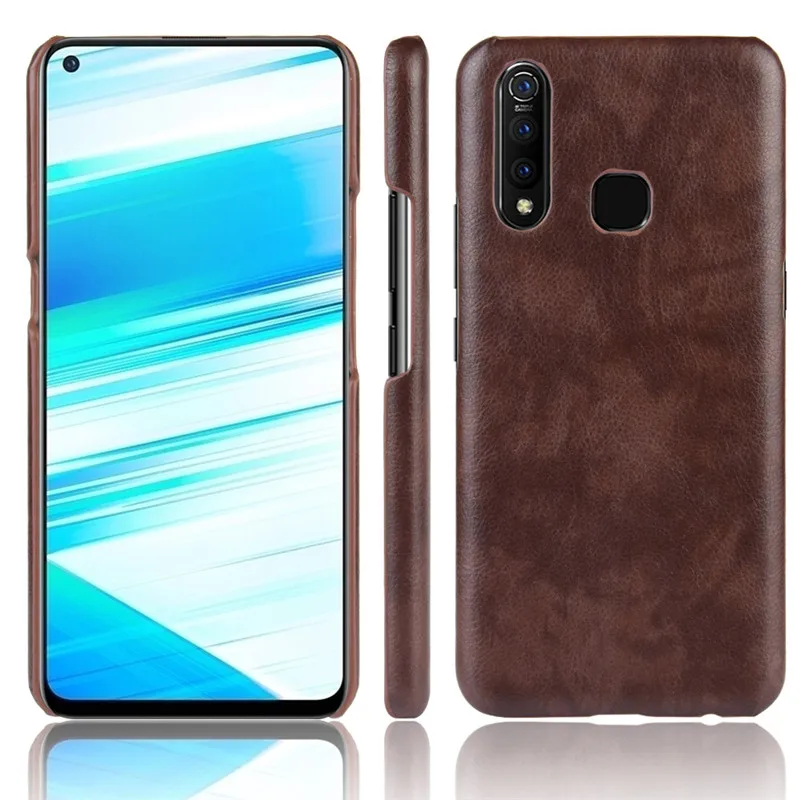 ДЛЯ VIVO Z1 Pro противоударный Роскошный Жесткий Чехол из искусственной кожи для