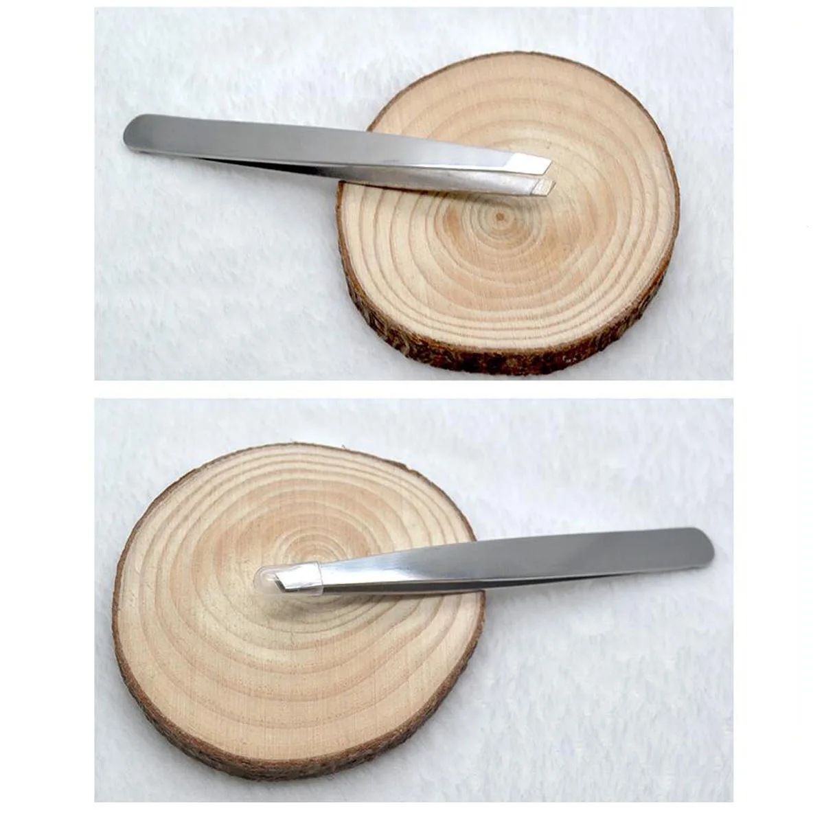 3 шт. косой угловой пинцет для бровей из нержавеющей стали удаления волос на лице