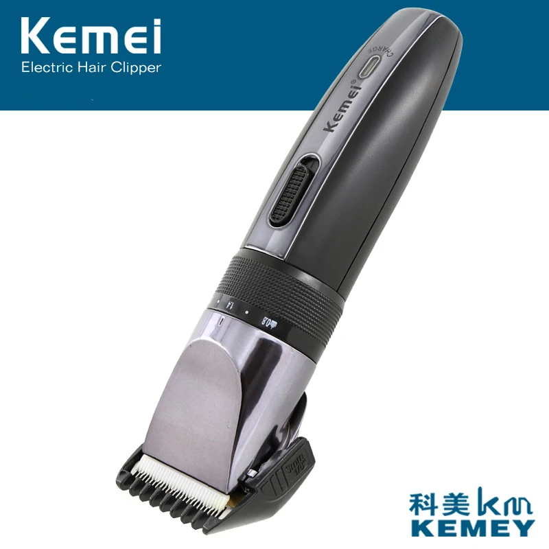 

Kemei Rechargeable Electric Haircut Machine For 110V-240V Professional Hair Clipper Cordless Electric Hair Trimmer