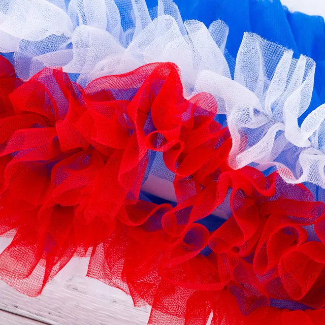4 июля одежда для маленьких девочек детский кружевной комбинезон Petti платье