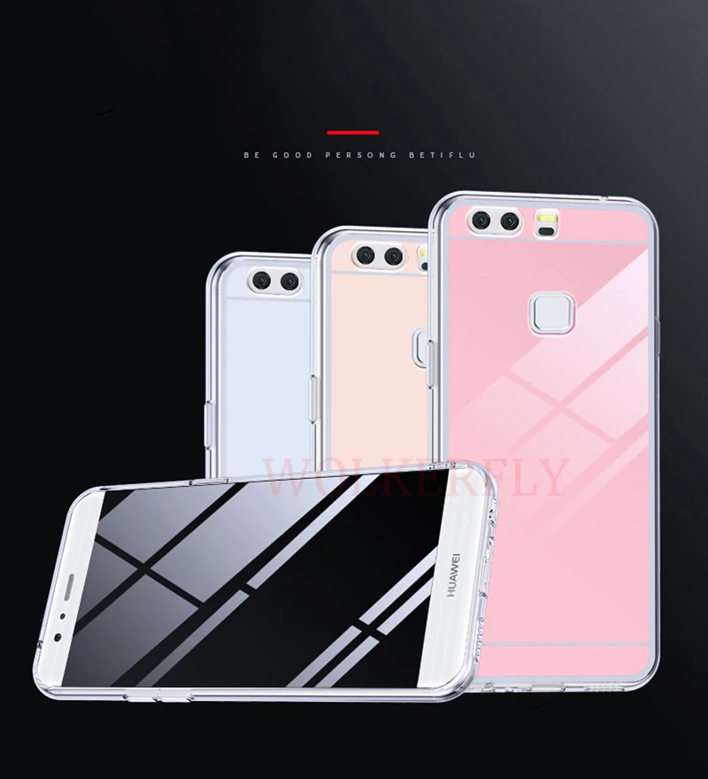 Зеркальный чехол для huawei Коврики 20 lite P10 P20 Lite Nova 3 3i P Smart Tpu Защитный чехол на Honor 8X 8C 7X фотоаппаратов моментальной печати 7S 10 9 Lite 7C 7A Pro Y5 Y9