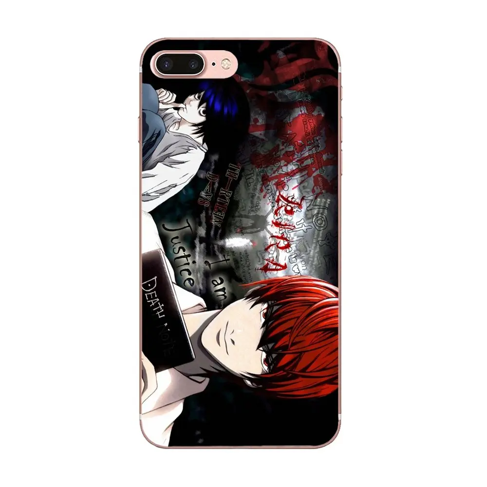 Чехлы из мягкого ТПУ с мангой Death Note для Xiaomi 3 4 Mi3 Mi4 Mi4C Mi4i Mi5 Mi 5S 5X 6 6X 8 SE A1 Max Mix