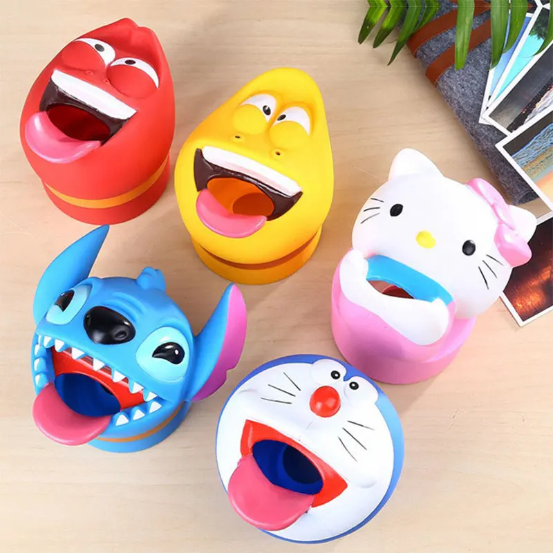 Милый детский кран с мультипликационным принтом удлиняющий Прочный для раковины