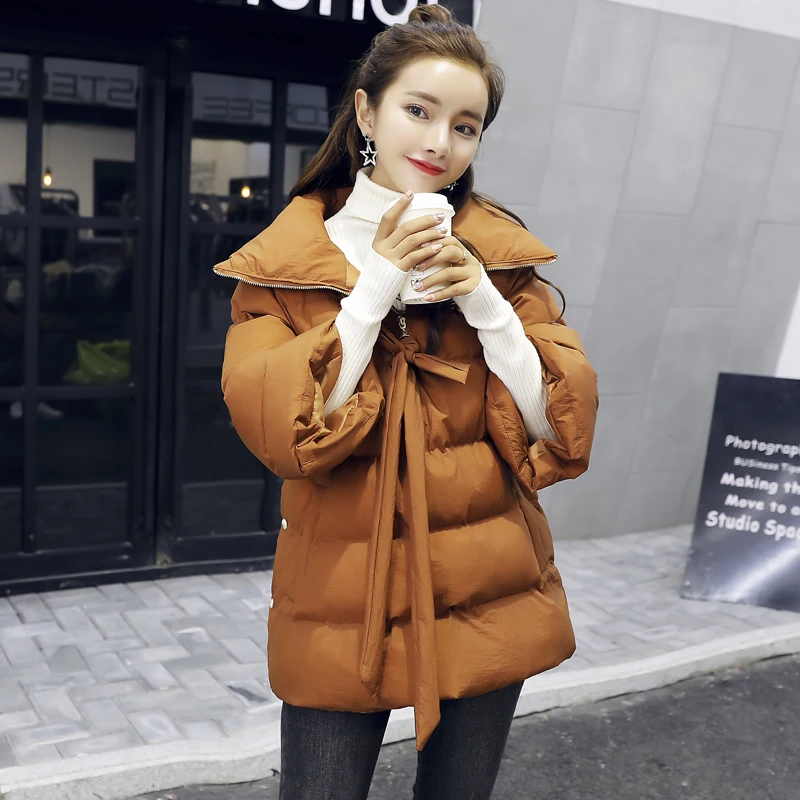 New Fashion Spring Autumn Thicken Warm Womens Zipper Pockets Cotton-padded clothes Loose Coat Plus Size Female Outwear C 450 | Женская