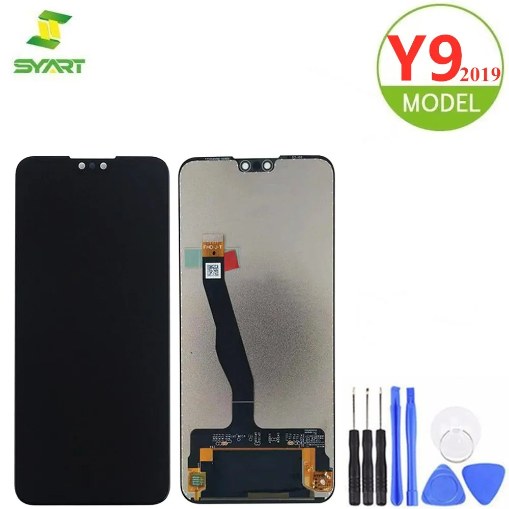 

Для Huawei Y9 2019 Enjoy 9 plus ЖК-дисплей кодирующий преобразователь сенсорного экрана в сборе для Huawei JKM-LX1 JKM-LX2 6,5 "ЖК-экран