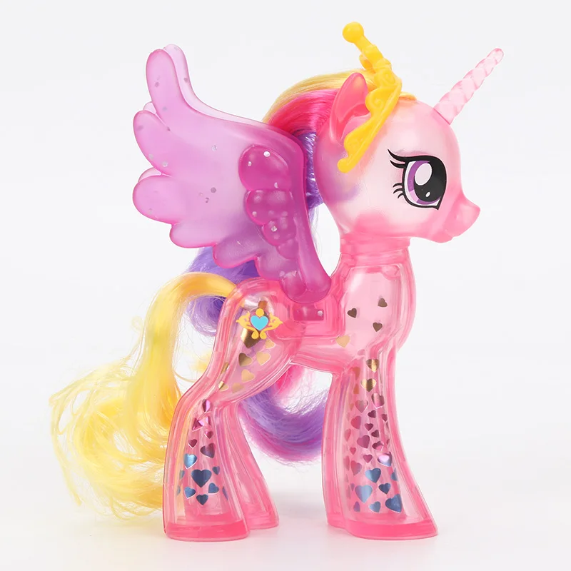 Игрушки My Little Pony из фильма принцесса каданс Селестия ПВХ фигурка дружба Волшебная Модель Кукла блеск Celrbration