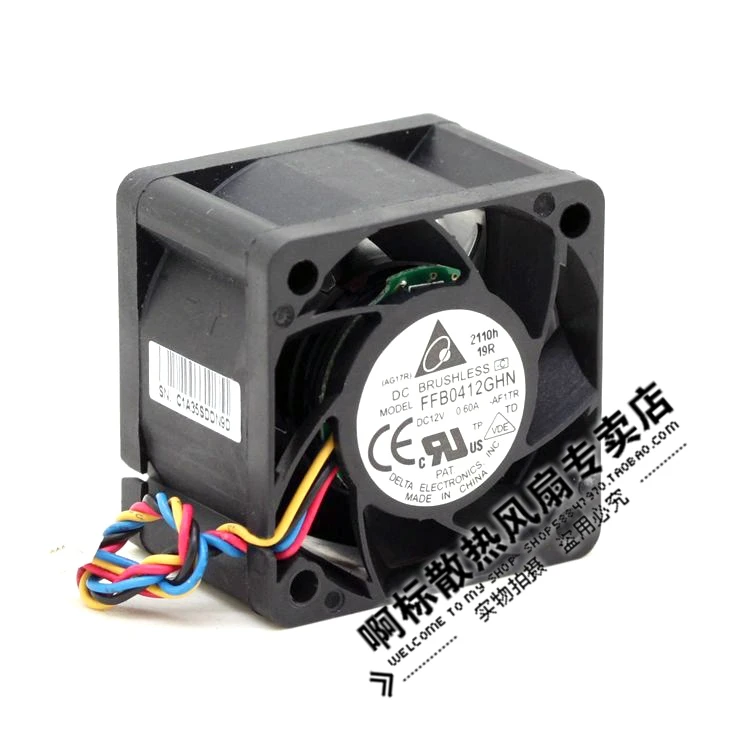 Вентилятор охлаждения FFB0412GHN AF17R 4028 12 v 0 6 4 см ШИМ мощность ветра 40X40X28MM бесплатная