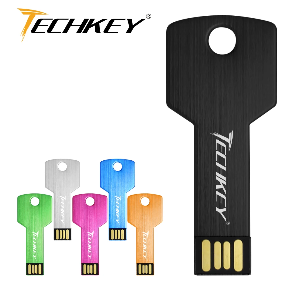 Usb флеш накопитель флешка 4 ГБ 8 16 32 USB 2 0 металлическая Водонепроницаемая память U