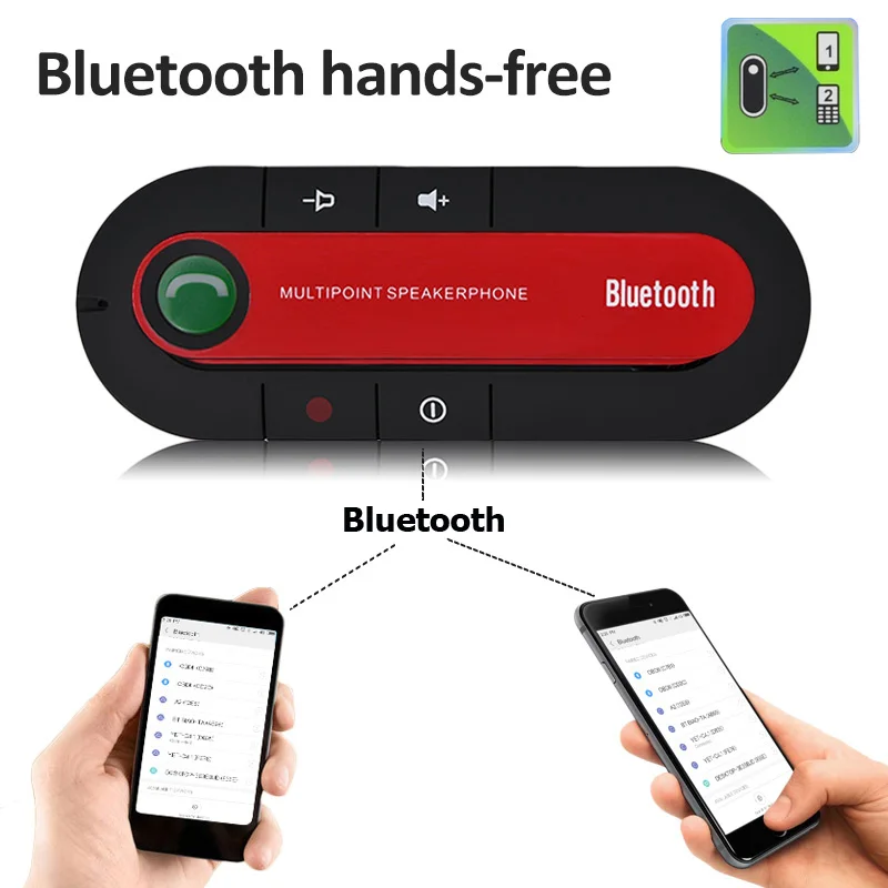20 шт. Тонкий Магнитный Bluetooth громкая связь автомобильный комплект беспроводной