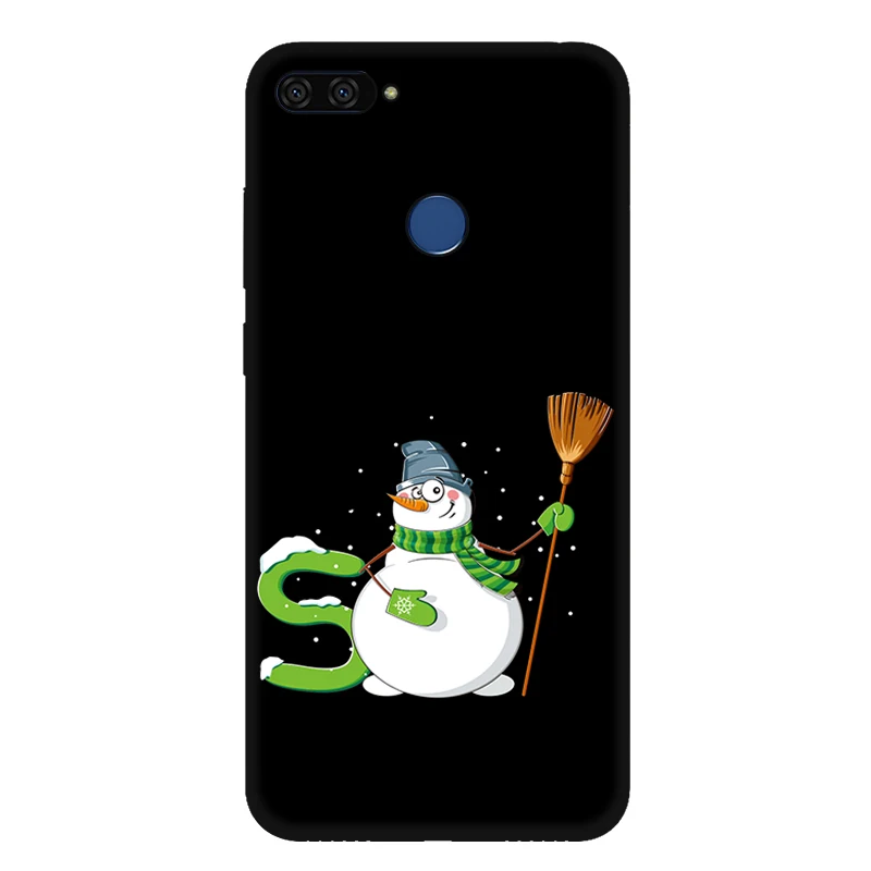 as photo 15 Honor 7C чехол для huawei Honor 7C AUM-L41 чехол Россия 5,7 милый мультяшный Рождественский Санта Жираф Мягкий силиконовый чехол для Honor 7 C - Цвет: as photo 15