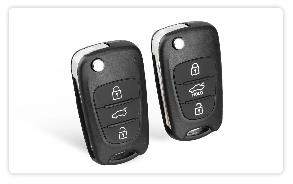 KEYYOU ключ 3 кнопки для Hyundai Avante, elantra I30 I40 I20 IX35 Флип складной дистанционный ключ для автомобиля чехол Uncut пустой с логотипом