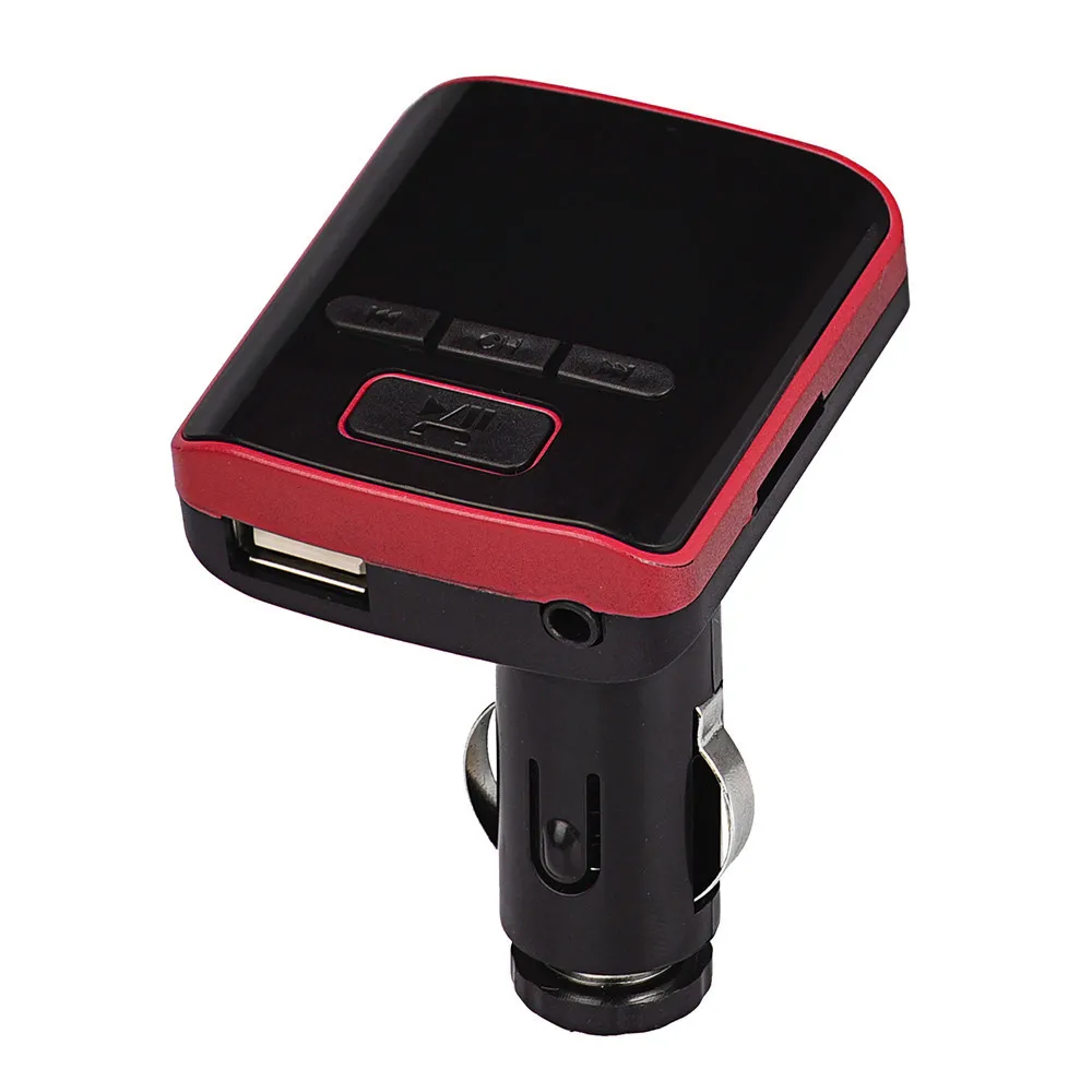 Двойной USB зарядное устройство LCD автомобильный комплект MP3 Bluetooth fm передатчик с