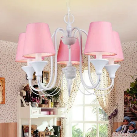 Лампы и люстры для комнаты Корейская принцесса детская лампа американский