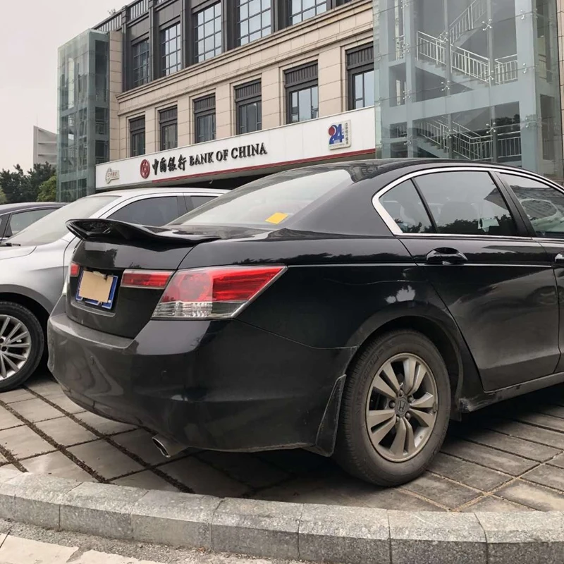 CEYUSOT аксессуары из настоящего углеродного волокна спойлер OLD Honda Accord FRP