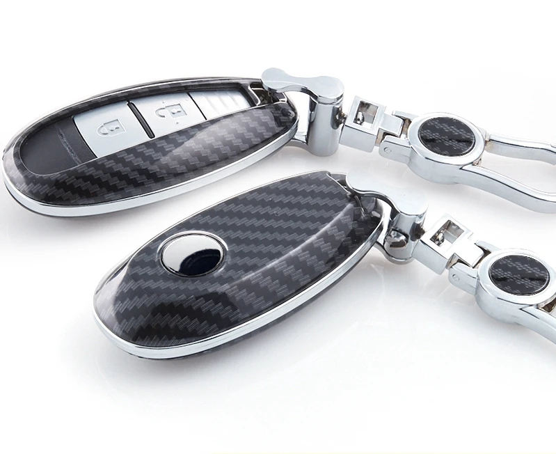 

Автомобильный брелок для ключей из АБС-углеродного волокна, чехол для ключа Suzuki Swift Kizashi SX4 S-Cross, автомобильный брелок без ключей, Умный брело...