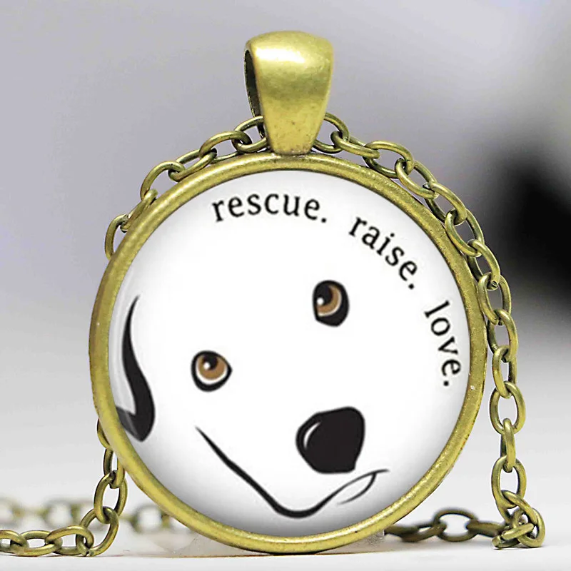 Оптовая продажа спасательное ожерелье с надписью Raise Love стеклянная картина