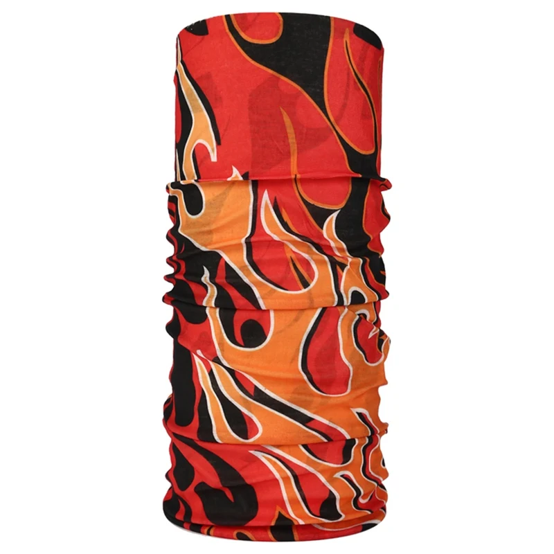 A124 Открытый Рыбалка Пешие прогулки шейный шарф многофункциональный легкий дышащий Велоспорт маска для лица пыленепроницаемый анти-пот платок N - Цвет: A124