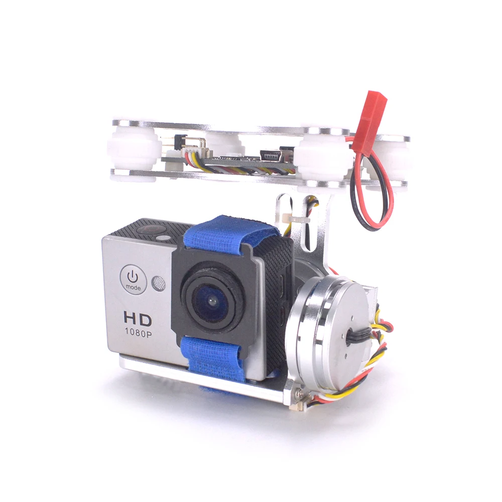 

RTF 2 Axis Brushless Gimbal Camera Motors BGC Controller Board Free Debug For DJI Phantom QR X350 SJCAM SJ4000 Gopro Camera