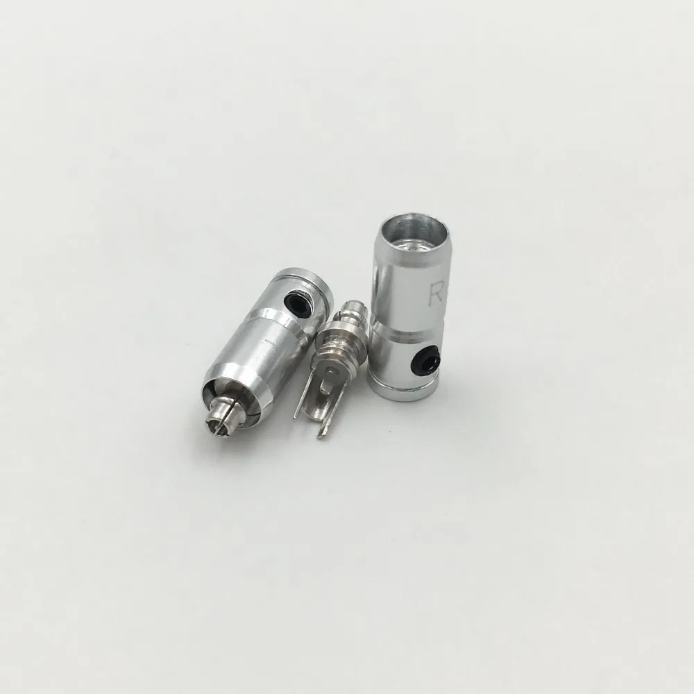 1 пара наушников контактный разъем для Shure ED5 SE535 углеродного волокна оболочки MMCX покрытого Родием Серебряный разъем 6 Тип выбрать