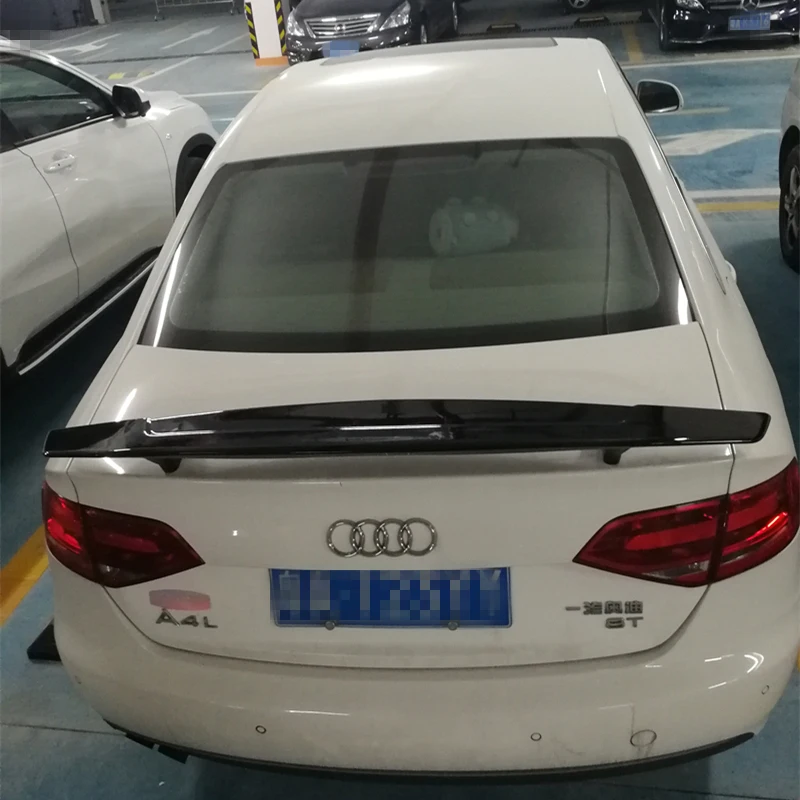 Спойлер для Audi A3 A4 A5 A6 ABS Материал заднее крыло автомобиля праймер цвет задний