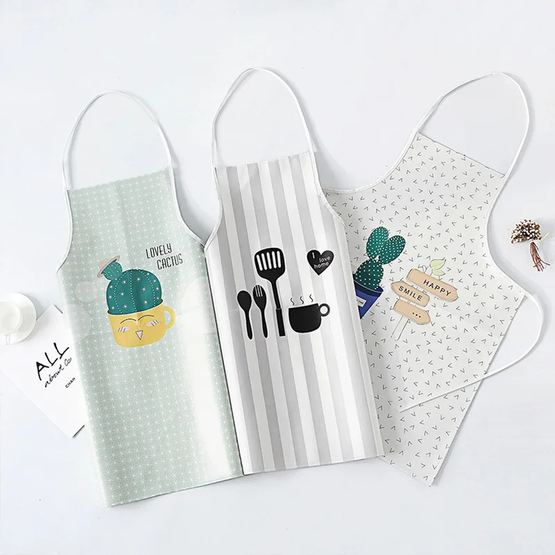 Креативный Водонепроницаемый Фартук модная пекарня кухня противообрастающий