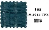 Xsintianji швейная ткань складывающийся пузырьковый гофрированный хлопок для платья 50*135 см/шт W300015 - Цвет: 16 dark green