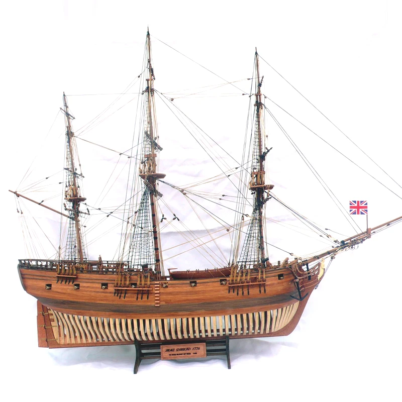 Деревянные комплекты моделей корабля развивающие игрушки хобби модель лодки