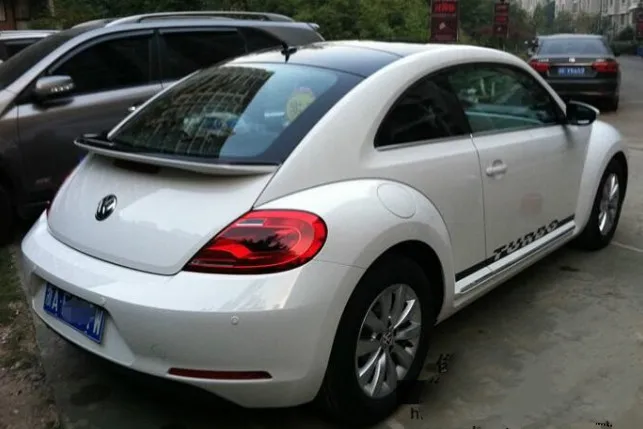 Для Volkswagen Beetle спойлер Высокое качество ABS Материал заднее крыло автомобиля