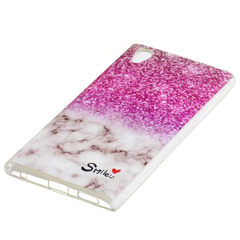 HEMASOLY Marble Case For Sony Xperia L1 E6 Dual G3311 G3312 G3313 Silicone Luxury Pattern Soft TPU Back Cover |