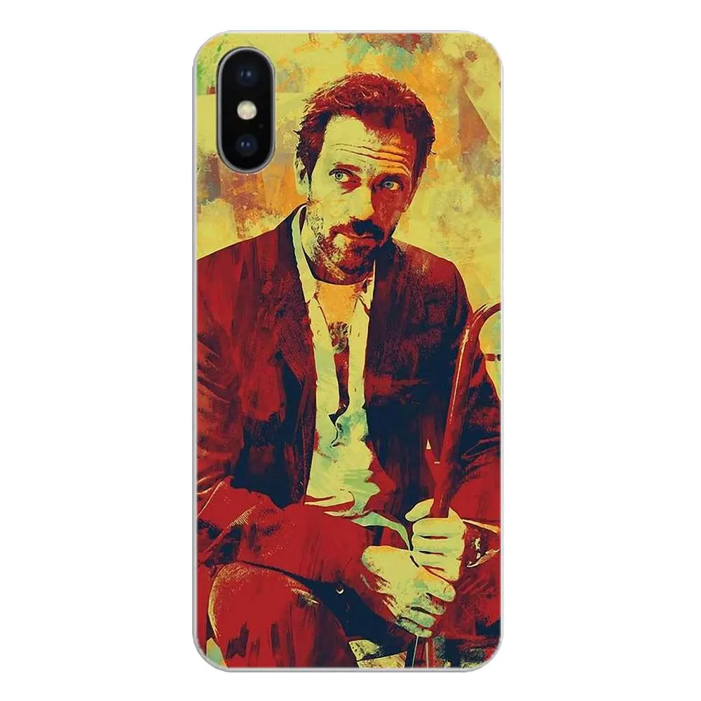 Чехол из ТПУ для Samsung Galaxy A5 A6 A7 A8 A9 J4 J5 J7 J8 2017 2018 Plus Prime Dr House Gregory Hugh Laurie brain Pumps с