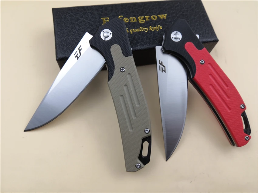 Eafengrow EF53 D2 складной нож g10 Ручка флип карманный/EDC/нож открытый/Кемпинг/утилита/нож выживания складной инструмент