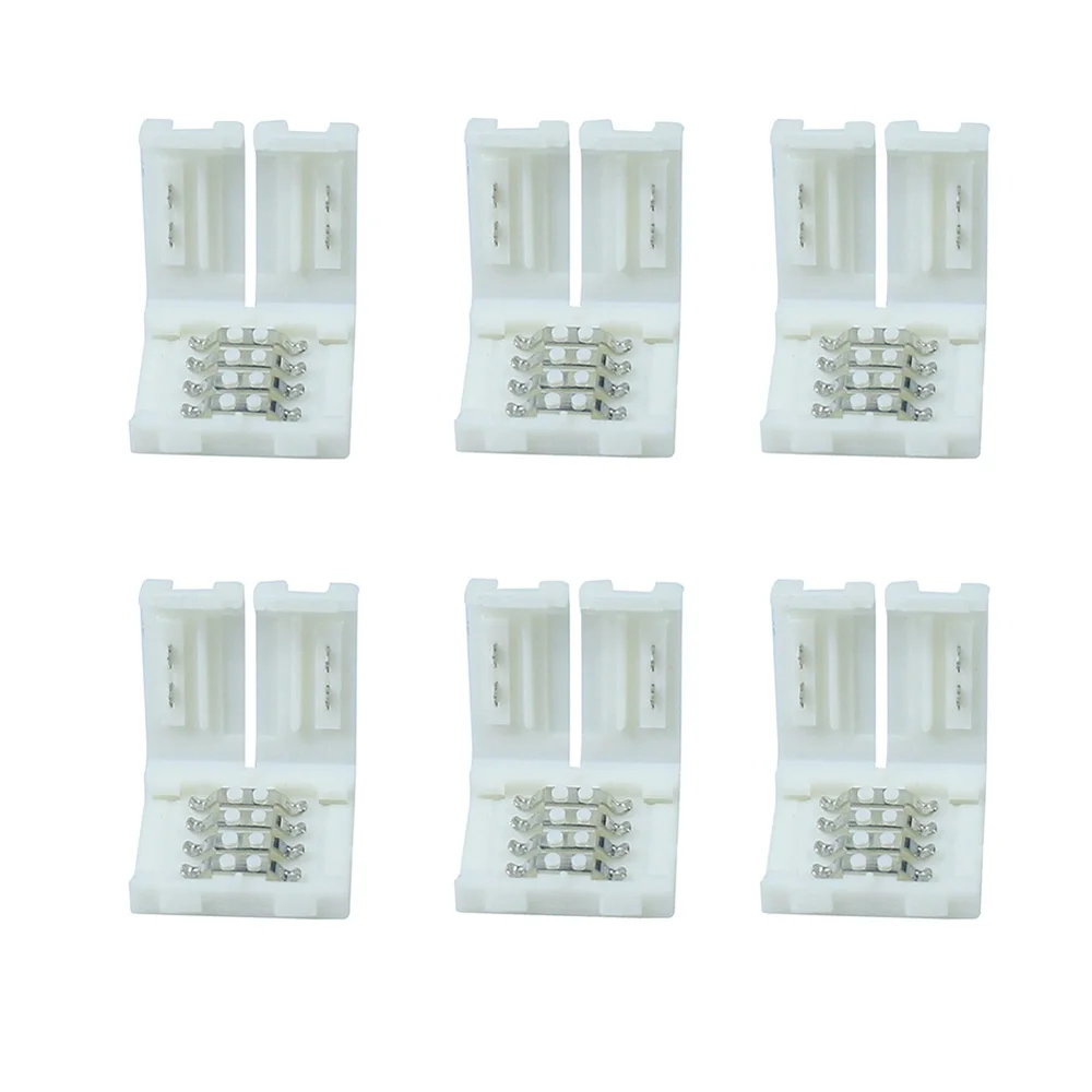 5 шт. 10 мм 4 контактный разъем для светодиодной ленты 5050 RGB|pcb wire connector|connector for