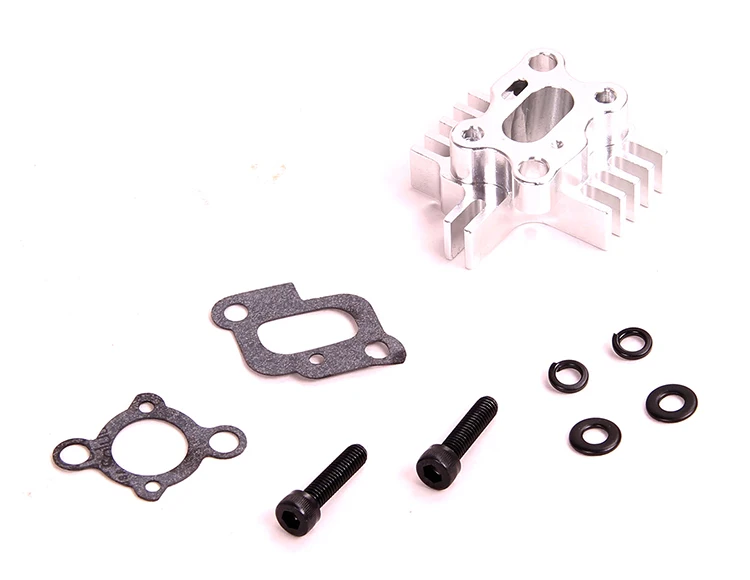 Baja CNC Заготовка воздухозаборник для 23 30.5 куб. См двигателя Zenoah CY 1/5 HPI KM Rovan 5B 5T 5SC Losi