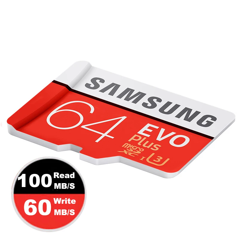 Оригинальная карта памяти SAMSUNG Micro SD 64 u3 64GB класс 10 TF карта C10 SDXC UHS-I EVO mini Microsd sd-карта 64 gb дропшиппинг