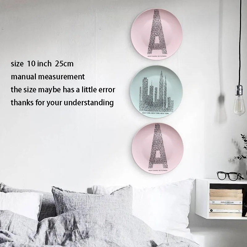 Маленькая современная домашняя композиция 10 дюймов креативная настенная