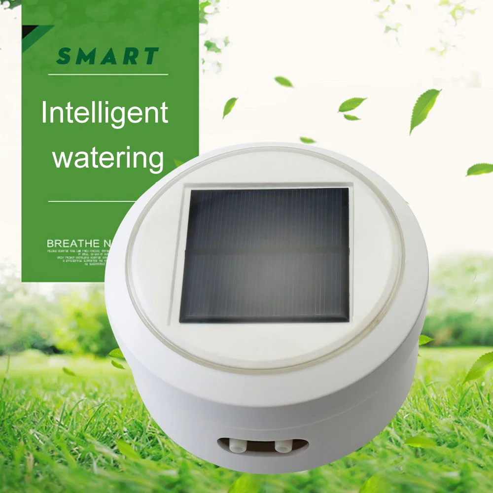 Solar Energy Automatic Irrigation Timer Drip Irrigation System Plant Succulents Intelligent Garden Automatic Watering Device
