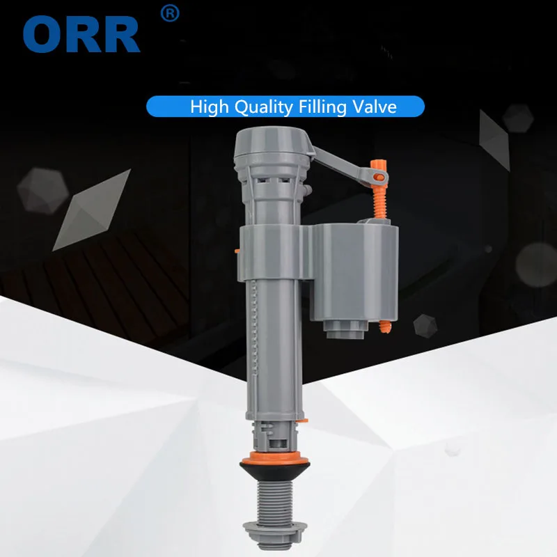 

Toilet Water Tank Filling inlet valves Quiet Flushing Grey valvulas sanitario descarga ORR