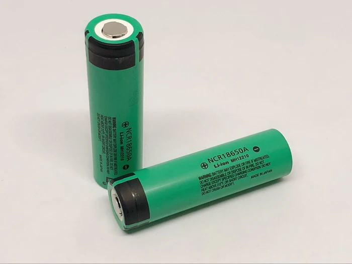 

2PCS/LOT New Original Panasonic 18650 NCR18650A 3.7V Rechargeable Lithium Battery 3100mAh Flashlight Torch Batteries Cell