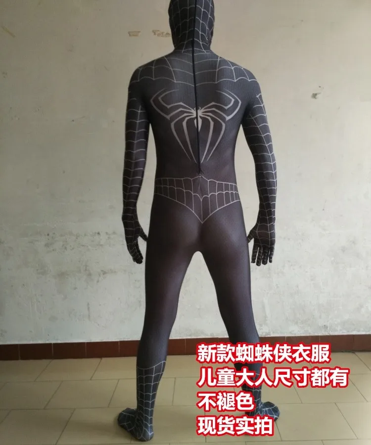 2018 Человек-паук костюм дети Человека-паука Детские лайкра Человек-Паук Одежда