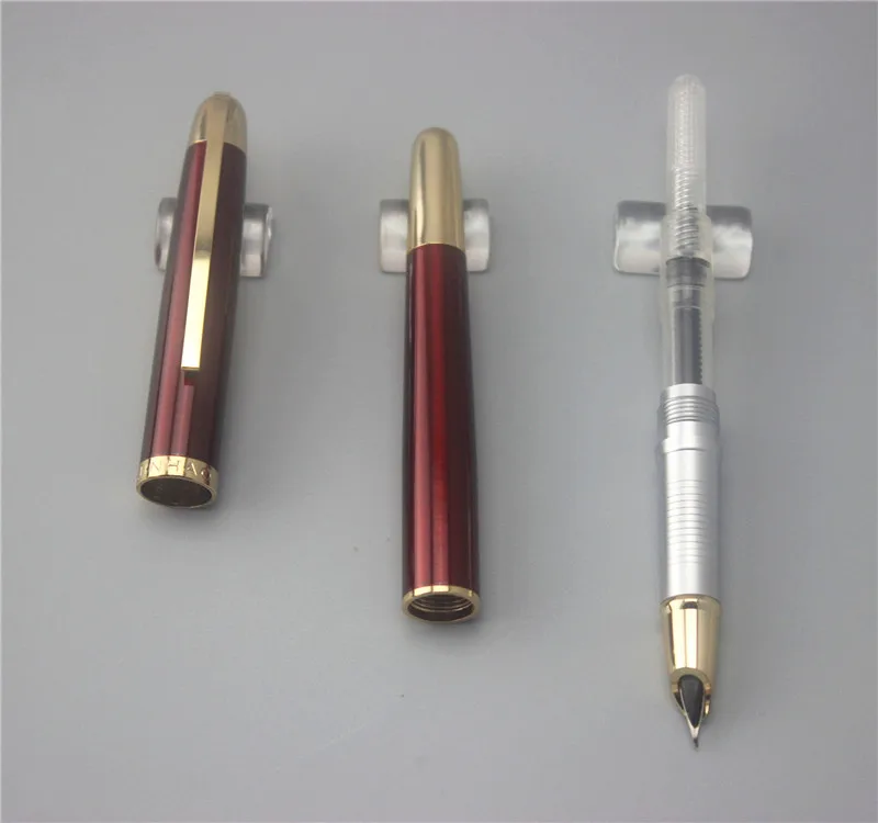 Красный JINHAO 606 металлическая авторучка высокого качества ручки бизнес подарок