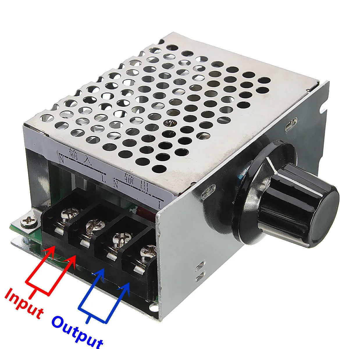 Регулятор напряжения ZEAST 4000W 220V SCR высокой мощности диммер контроллер скорости