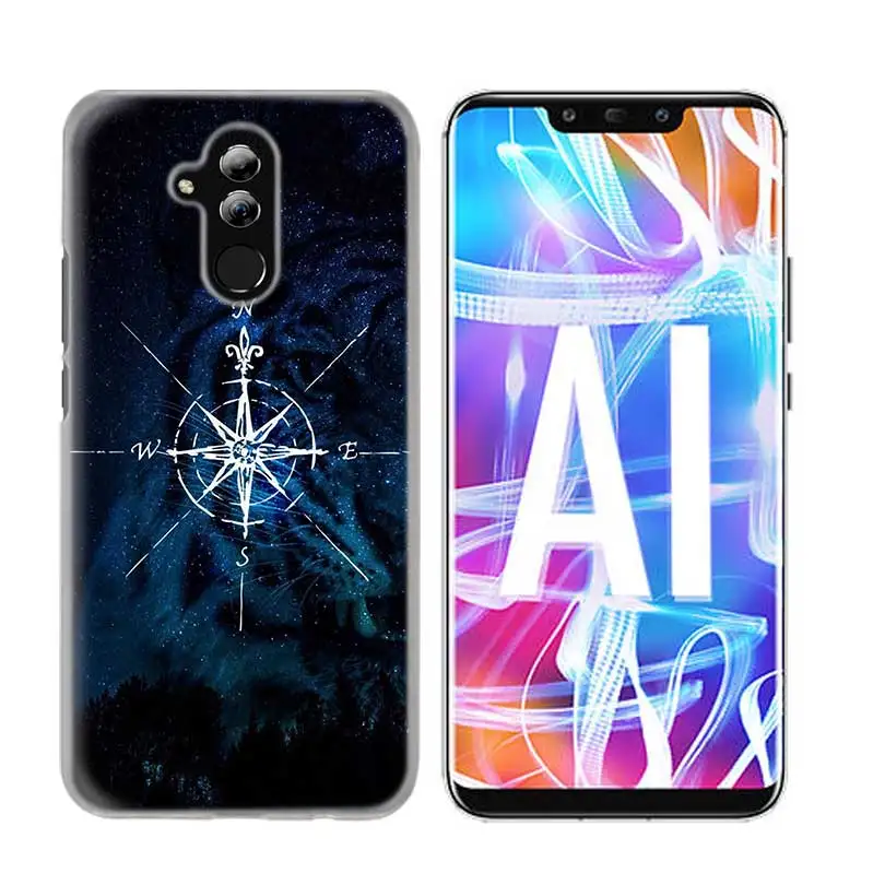 Чехол для huawei Honor P20 lite mate 20 10 P30 P10 P9 P8 8X9 Lite Pro P Smart+ Plus Nova 3i Viking Vegvisir
