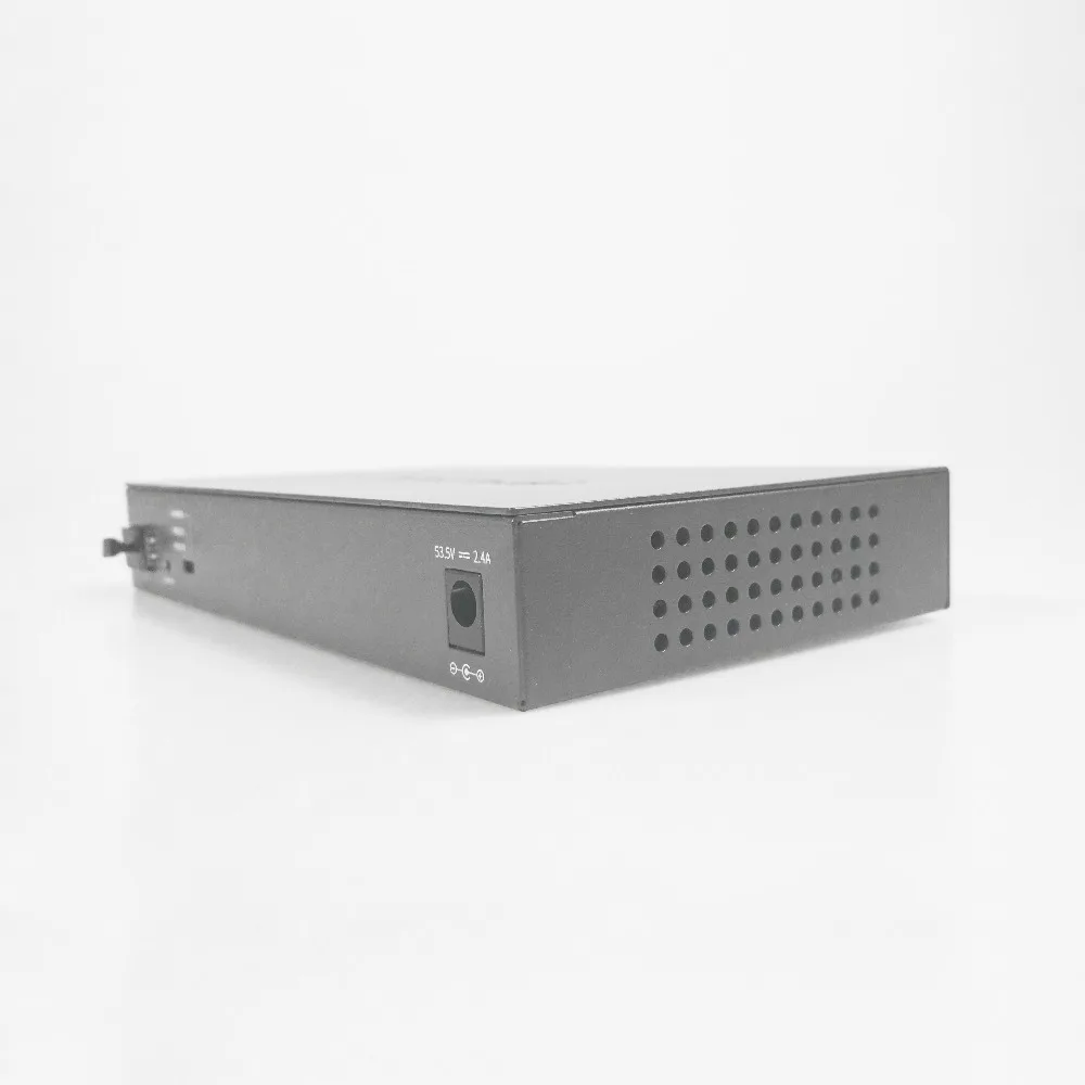 TP Link 10 портов Ethernet коммутатор стальной металлический 8 POE 1 порт гигабит SFP волокно