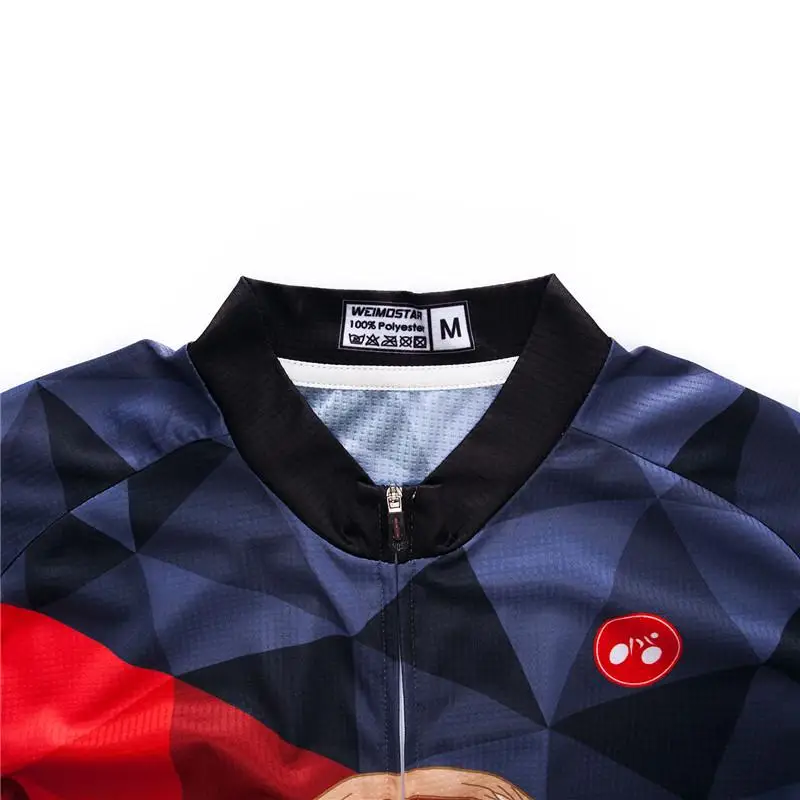 Weimostar Германия пиво Велоспорт Джерси рубашка для мужчин быстросохнущая горный