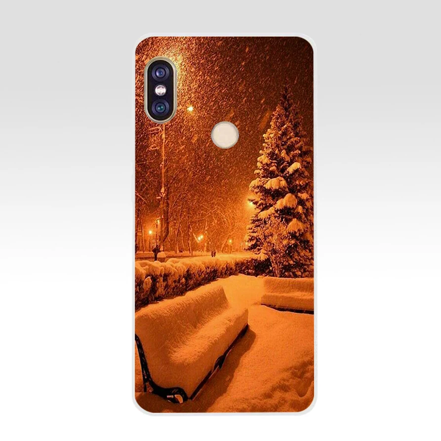 5 77SD Мягкий силиконовый чехол для телефона из ТПУ с новогодней елкой для xiaomi redmi 6 Pro 6A note 5 6 Pro mi 8 lite - Цвет: 5