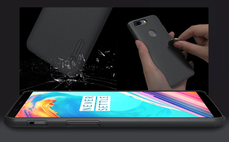 Чехол для oneplus 6 NILLKIN супер матовый защитный жесткий чехол-накладка для oneplus 6T 6 5 5T 3 с розничной посылка