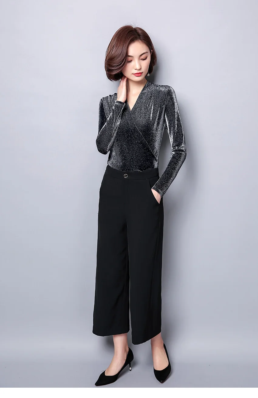 FGLAC, женская футболка, модная, повседневная, длинный рукав, blusas, плюс размер, 5XL, сплошной цвет, винтажные топы, велюр, весна, женская футболка
