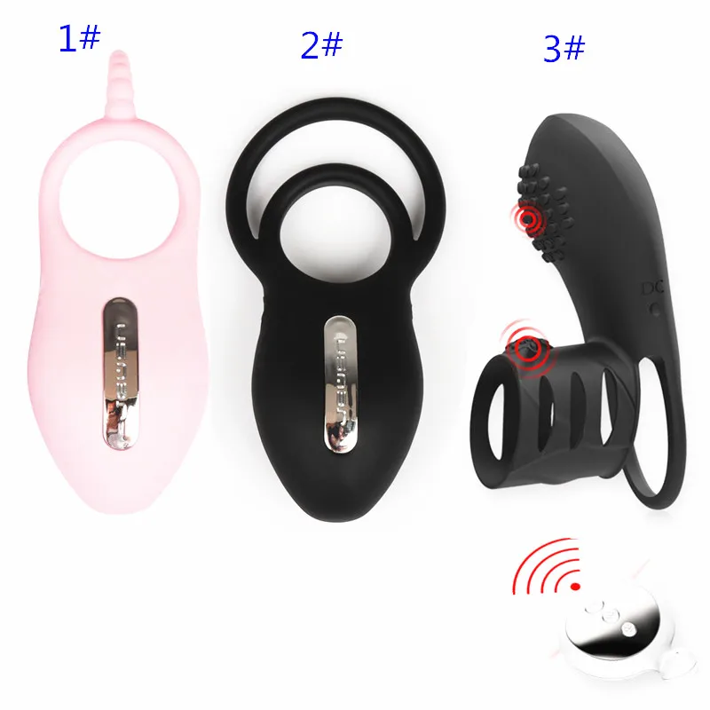 3 модели Вибрационные Кольца для пениса задержка эрекция увеличитель обруча