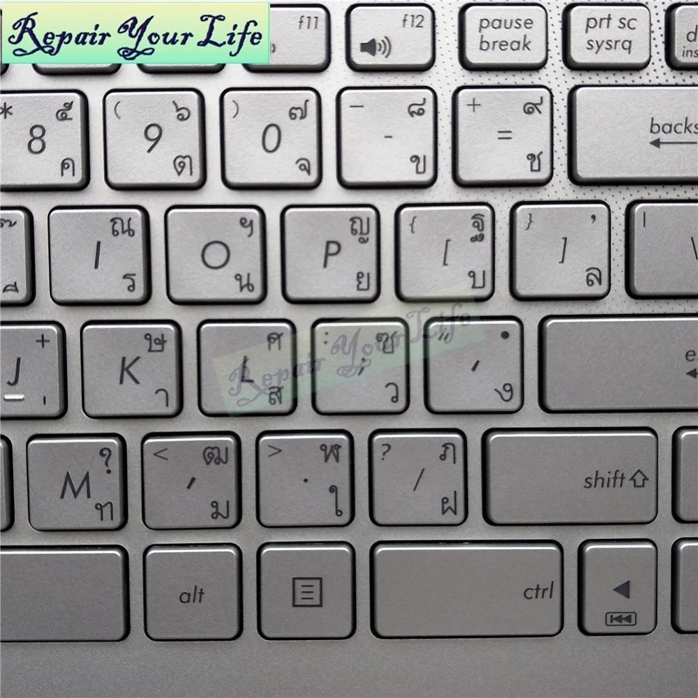 Новая клавиатура для ноутбука ASUS N550 N550JA N550JV N550JX Thailand TI TA с подсветкой и корпусом C